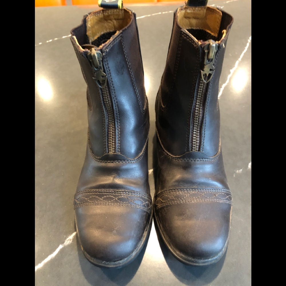 Girls riding boots, size 2